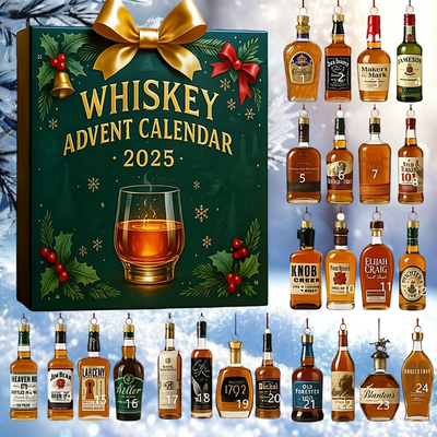 🔥 Last Day Deal 50% OFF 💥 2025 Whiskey Advent Calendar
